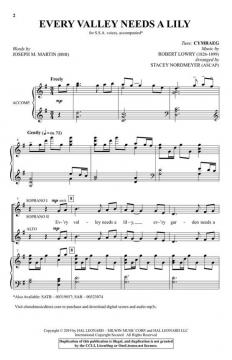 Every Valley Needs a Lily 