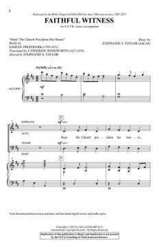 Faithful Witness von Stephanie S. Taylor 