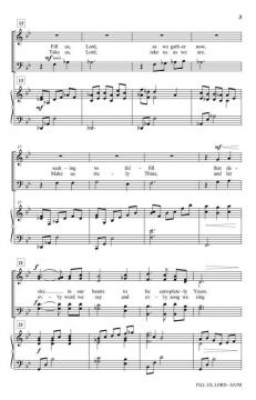 Fill Us, Lord von Stan Pethel (Download) 