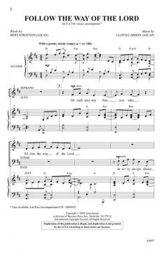 Follow the Way of the Lord von Lloyd Larson 