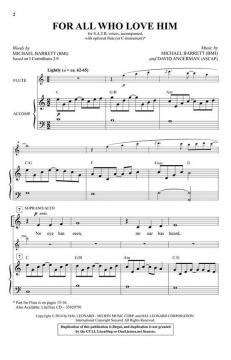 For All Who Love Him von Michael Barrett 