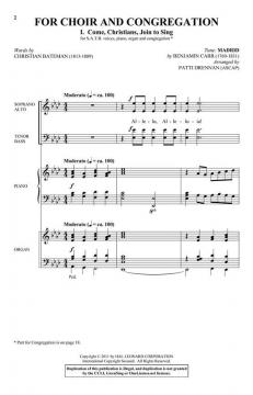 For Choir and Congregation, Vol. 1 