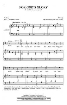 For God's Glory von Julie I. Myers 