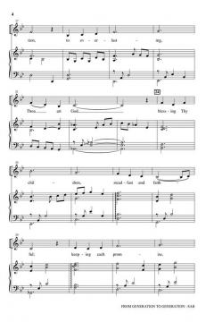 From Generation to Generation Thou Art God 