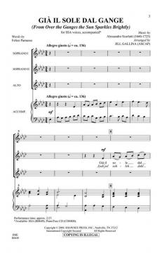 Gia il Sole dal Gange von Alessandro Scarlatti 