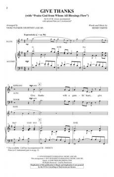 Give Thanks von Henry Smith 