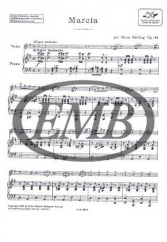 Marcia per violino e pianoforte von Oskar Rieding im Alle Noten Shop kaufen