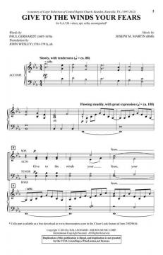 Give to the Winds Your Fears von Joseph M. Martin 