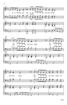 Glory, Glory to the Newborn King! von Mark Brewer 