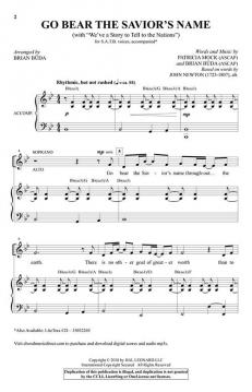 Go Bear the Savior's Name von Brian Buda 