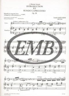 Introduction et Rondo capriccioso von Camille Saint-Saëns 