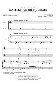 Go, Tell It on the Mountain 