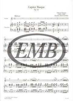 Caprice Basque von Pablo de Sarasate 