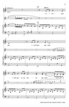 God Has Given Me a Song to Sing von Don Besig 