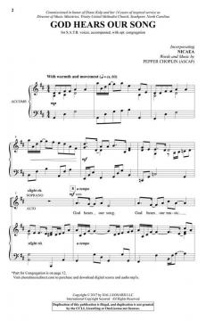 God Hears Our Song von Pepper Choplin 