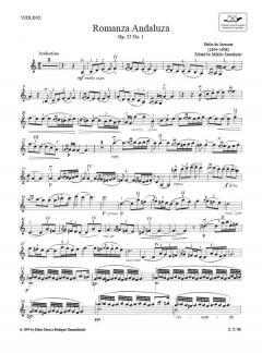 Spanish Dances For violin With piano accompaniment 3 von Pablo de Sarasate im Alle Noten Shop kaufen