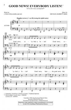 Good News! Everybody Listen! von Michael Barrett 