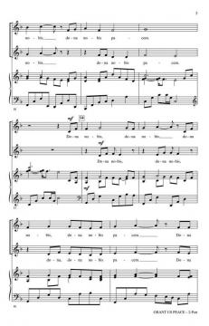 Grant Us Peace (dona Nobis Pacem) von Jean Perry 