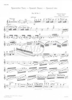 Spanish Dances For violin With piano accompaniment 7 von Pablo de Sarasate im Alle Noten Shop kaufen