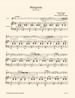 Spanish Dances For violin With piano accompaniment 1 von Pablo de Sarasate im Alle Noten Shop kaufen