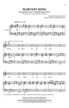 Harvest Song von Ruth Elaine Schram 