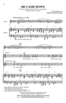 He Came Down von Joseph M. Martin 