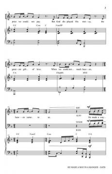 He Made a Way in a Manger von Lee Black 