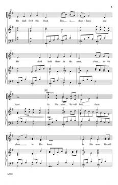 He Shall Feed His Flock von Joseph M. Martin 