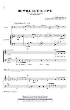 He Will Be the Love von Ruth Elaine Schram 
