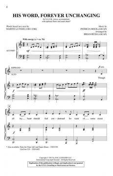 His Word, Forever Unchanging von Patricia Mock 