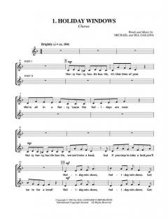 Holiday Windows von Jill Gallina 