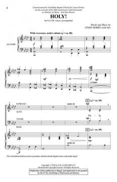 Holy! von Cindy Berry (Download) 