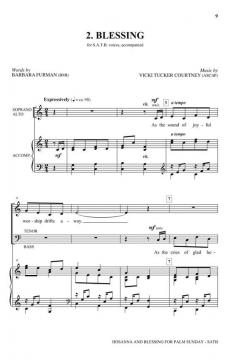 Hosanna and Blessing for Palm Sunday von Vicki Tucker Courtney 