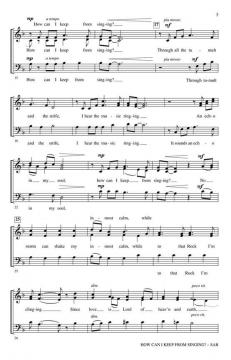 How Can I Keep from Singing? 