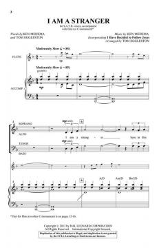 I Am A Stranger von Ken Medema 