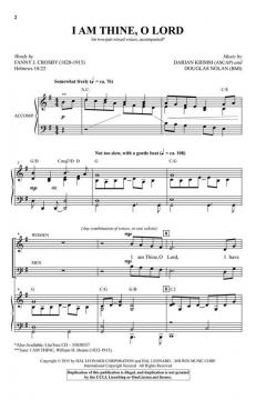 I Am Thine, O Lord von Fanny J. Crosby 