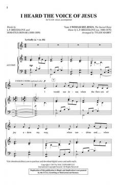 I Heard the Voice of Jesus von Tyler Mabry 