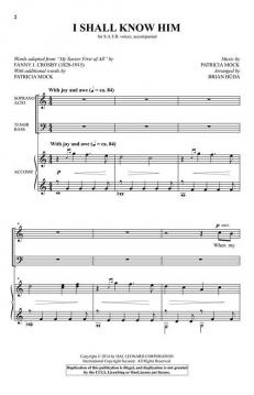 I Shall Know Him von Patricia Mock 