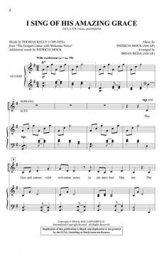 I Sing of His Amazing Grace von Patricia Mock 