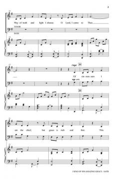 I Sing of His Amazing Grace von Patricia Mock 