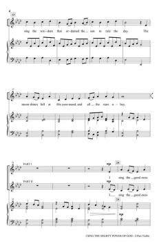 I Sing the Mighty Power of God von Isaac Watts 