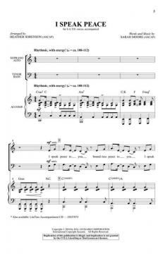 I Speak Peace von Sarah Moore 