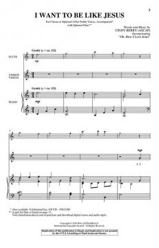 I Want to Be Like Jesus von Cindy Berry 