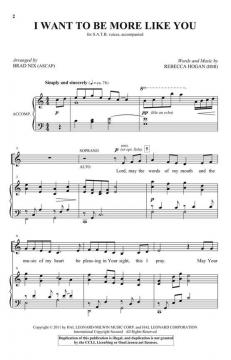 I Want to Be More Like You von Rebecca Hogan 