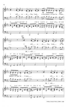 I Will Exalt You, Lord von Dan R. Edwards 