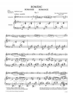 Romance op. 5 von Pjotr Iljitsch Tschaikowski 