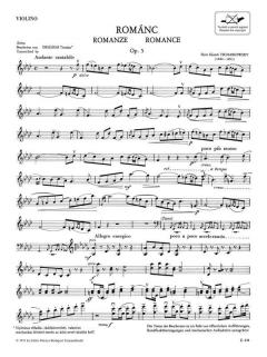 Romance op. 5 von Pjotr Iljitsch Tschaikowski 