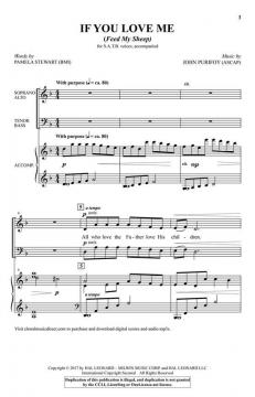 If You Love Me (Feed My Sheep) von Pamela Stewart 