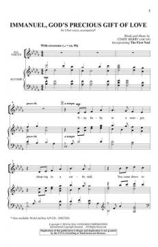 Immanuel, God's Precious Gift of Love von Cindy Berry 