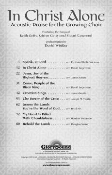 In Christ Alone von Keith Getty 